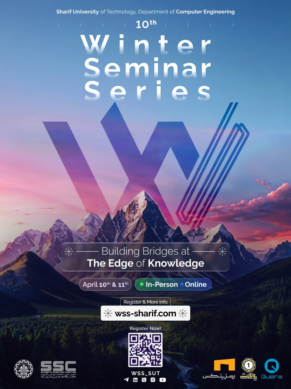 Registration for the 10th Winter Seminar Series (10th WSS) has begun