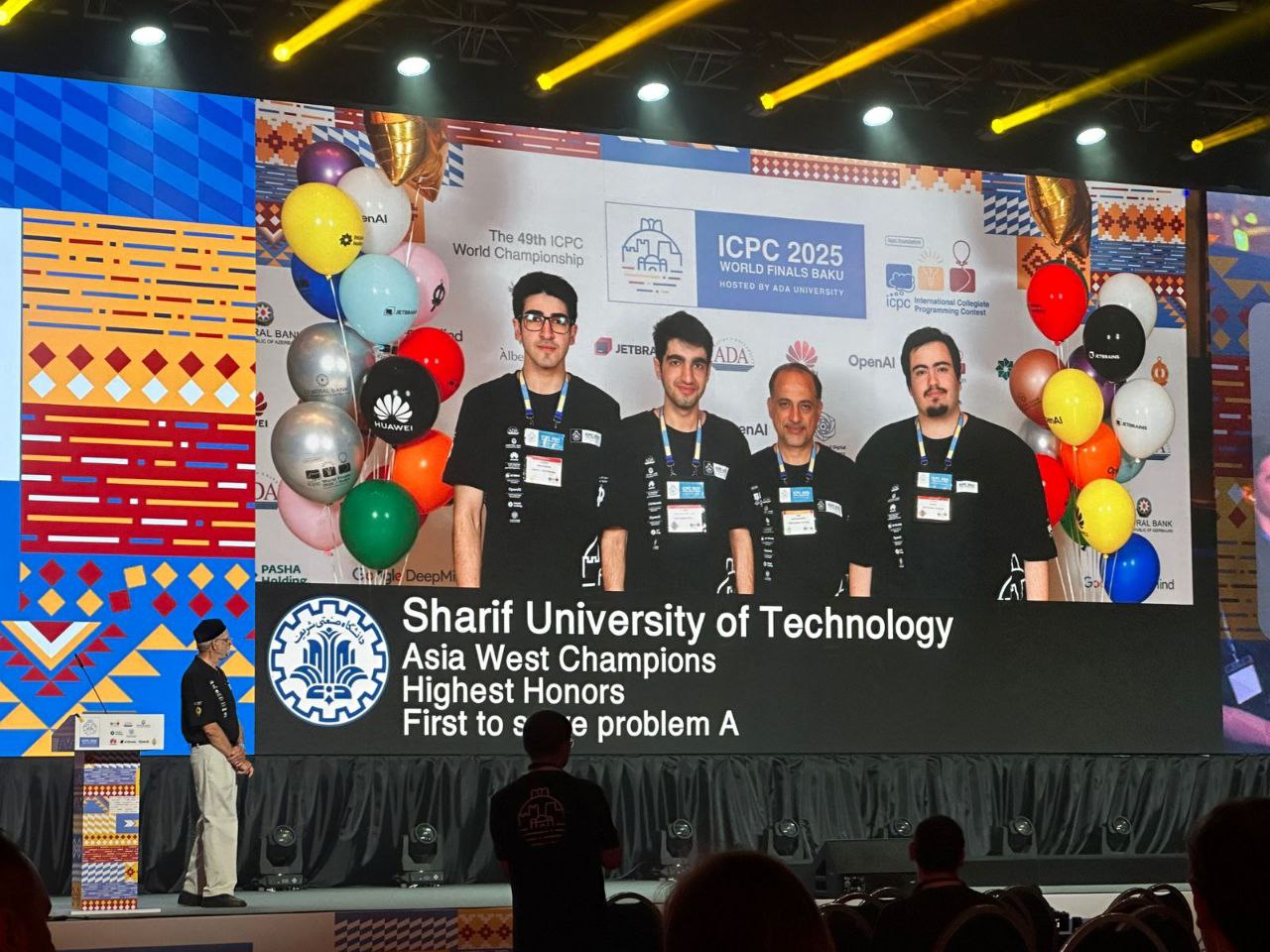 Sharif University of Technology team shines in ICPC World Championships
